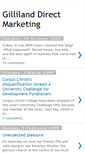 Mobile Screenshot of gilliland-direct-marketing.blogspot.com
