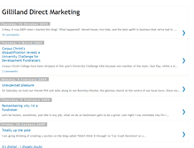 Tablet Screenshot of gilliland-direct-marketing.blogspot.com