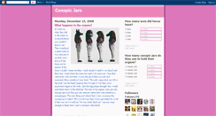 Desktop Screenshot of canopicjarsnf.blogspot.com