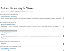 Tablet Screenshot of businesswomannetworking.blogspot.com