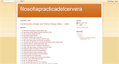 Desktop Screenshot of filosofiapracticadelcervera.blogspot.com