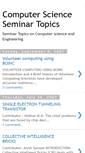 Mobile Screenshot of csseminartopics.blogspot.com
