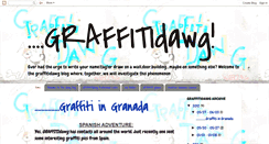 Desktop Screenshot of graffitidawg.blogspot.com