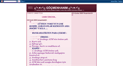 Desktop Screenshot of gocmenhanim.blogspot.com