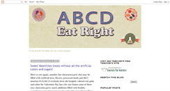 Desktop Screenshot of abcdeatright.blogspot.com