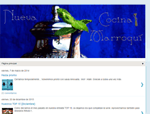 Tablet Screenshot of cocinamarroqui.blogspot.com