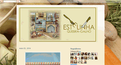 Desktop Screenshot of estelinhaquebragalho.blogspot.com