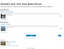 Tablet Screenshot of nomadesland-globebikeuse.blogspot.com