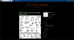 Desktop Screenshot of cafeelanonimo.blogspot.com