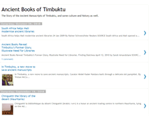 Tablet Screenshot of ancientbooksoftimbuktu.blogspot.com