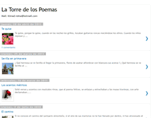 Tablet Screenshot of latorredelospoemas.blogspot.com
