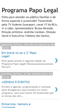 Mobile Screenshot of programapapolegal.blogspot.com