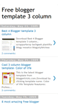 Mobile Screenshot of free-blogger-template3column.blogspot.com