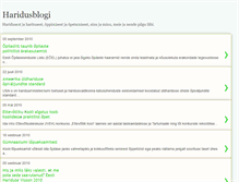 Tablet Screenshot of haridusblogi.blogspot.com