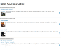 Tablet Screenshot of derekmcmillan1951.blogspot.com