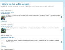 Tablet Screenshot of historia-videojuegos.blogspot.com