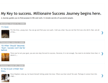 Tablet Screenshot of mykeytosuccess.blogspot.com