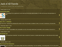Tablet Screenshot of jackofalltravels.blogspot.com
