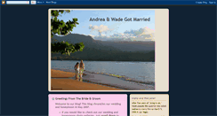 Desktop Screenshot of andreaandwade.blogspot.com