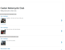 Tablet Screenshot of castorbikers.blogspot.com