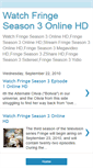 Mobile Screenshot of fringeseason3hd.blogspot.com