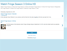 Tablet Screenshot of fringeseason3hd.blogspot.com