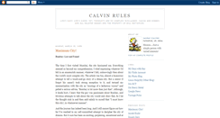 Desktop Screenshot of gauravcalvin.blogspot.com