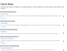 Tablet Screenshot of gauravcalvin.blogspot.com