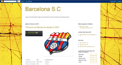 Desktop Screenshot of barcelonasc-alejo.blogspot.com