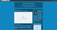 Desktop Screenshot of knightdiver.blogspot.com