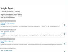 Tablet Screenshot of knightdiver.blogspot.com