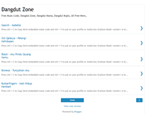 Tablet Screenshot of dangdutzone.blogspot.com