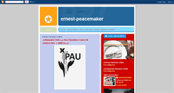 Desktop Screenshot of ernest-peacemaker.blogspot.com