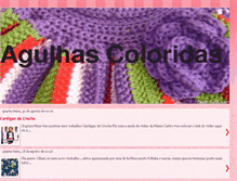 Tablet Screenshot of agulhascoloridas.blogspot.com