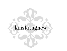 Tablet Screenshot of kristaagnewphotography.blogspot.com