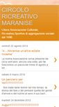 Mobile Screenshot of circoloricreativomaranise.blogspot.com