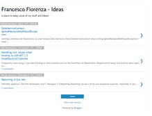 Tablet Screenshot of francescofiorenza.blogspot.com