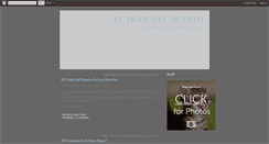 Desktop Screenshot of eltrajedelmuerto.blogspot.com