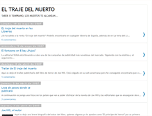 Tablet Screenshot of eltrajedelmuerto.blogspot.com