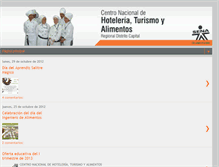 Tablet Screenshot of hoteleriaturismoyalimentos.blogspot.com