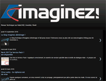 Tablet Screenshot of imaginez-infos.blogspot.com