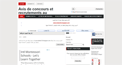Desktop Screenshot of jobs-au-maroc.blogspot.com