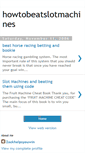 Mobile Screenshot of beattheslotmachines.blogspot.com
