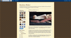 Desktop Screenshot of banduramaker.blogspot.com