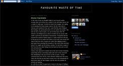 Desktop Screenshot of andy-favouritewasteoftime.blogspot.com