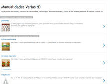 Tablet Screenshot of manualidadesvarias-naty.blogspot.com