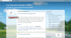 Desktop Screenshot of carinsurancequotesfree-us.blogspot.com