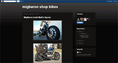 Desktop Screenshot of migbaronbikes.blogspot.com