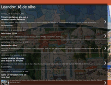 Tablet Screenshot of leandrotodeolho.blogspot.com