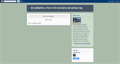 Desktop Screenshot of djtoddynhoetriodabarra.blogspot.com